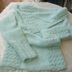 Buffalo Mint Green Wool Alpaca Blend Sweater Small